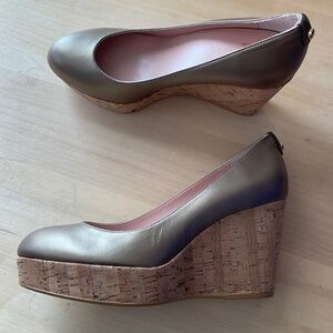 Stuart Weitzman Corkswoon Wedges size 37.5